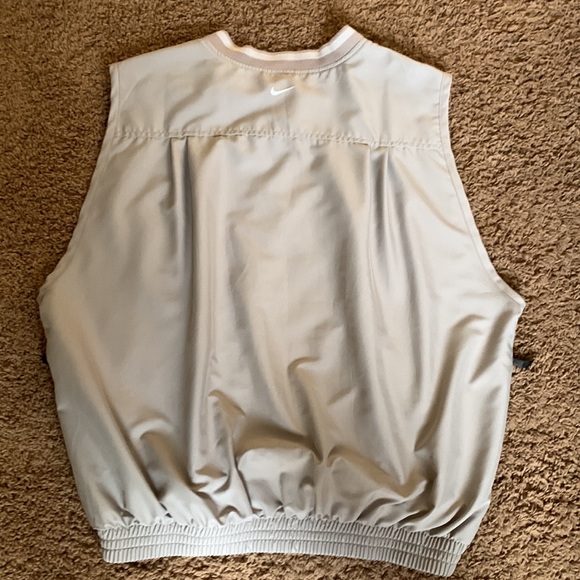 Nike tan mens pullover polyester vest size XL - Picture 7 of 7
